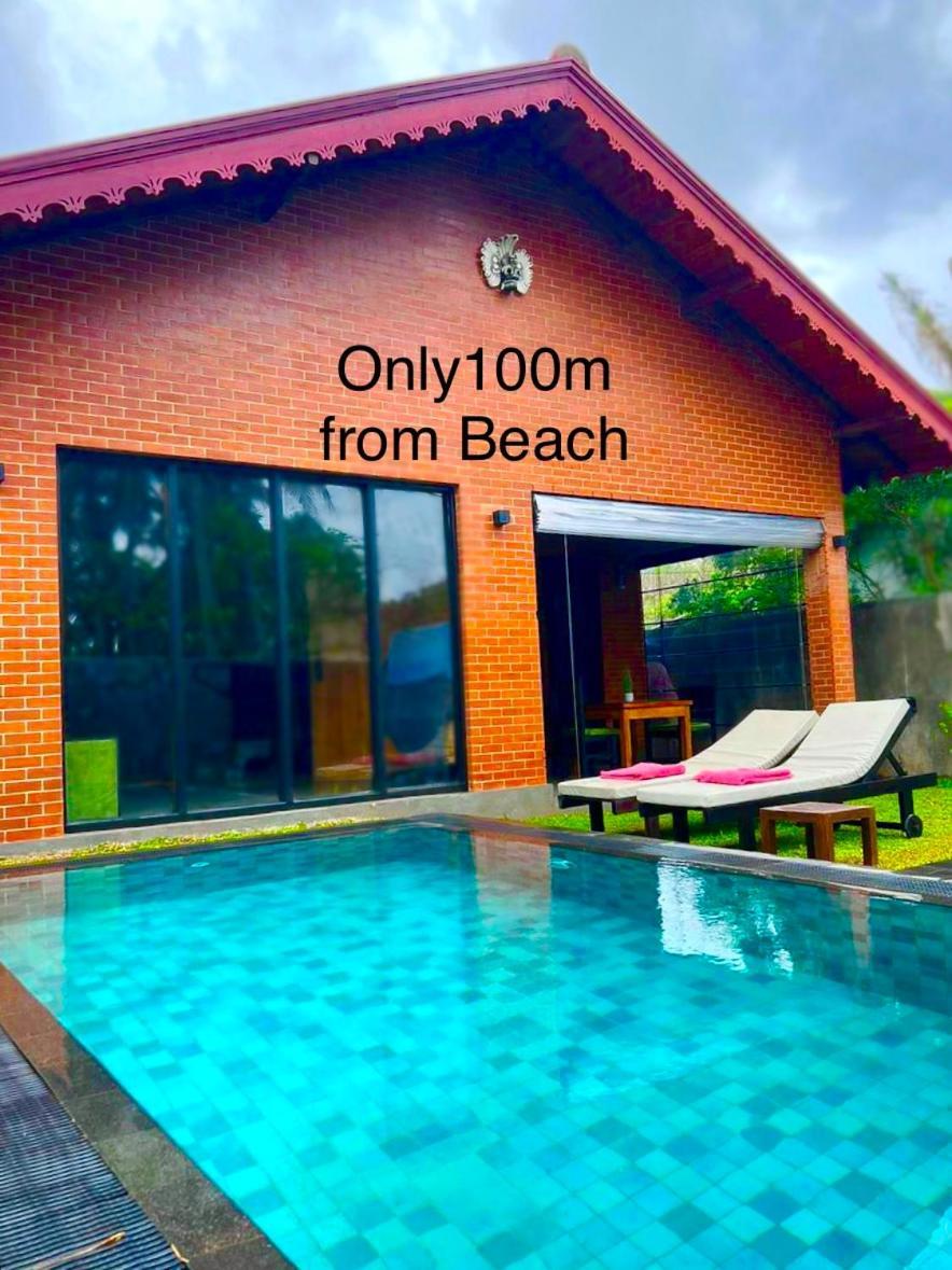 Negombo Morawala Beach Villa Exterior foto